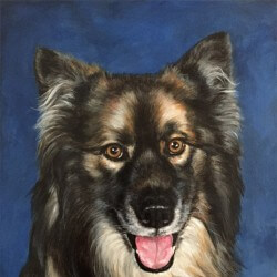 Dog Portrait Painting